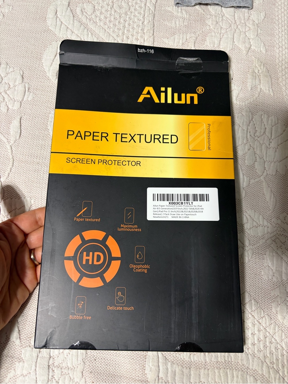Ailun Paper Textured Screen Protector - iPad see photos for style